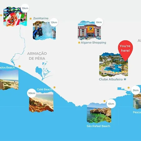 Apartment Albufeira Sunny Days | Pool View Family Apartment Albufeira